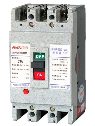 TM30H-800W/33002,250A,磁热型塑壳断路器,BENFO,百利电气,国内一级代理商